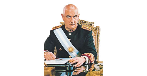Dictador Alejandro Agustin Lanusse